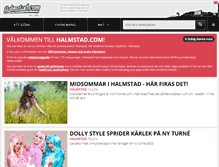Tablet Screenshot of halmstad.com